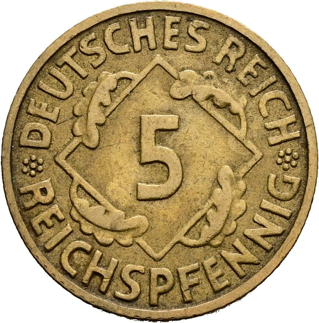 5 Reichspfennig