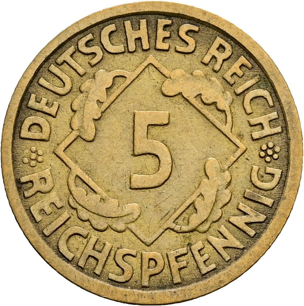 5 Reichspfennig