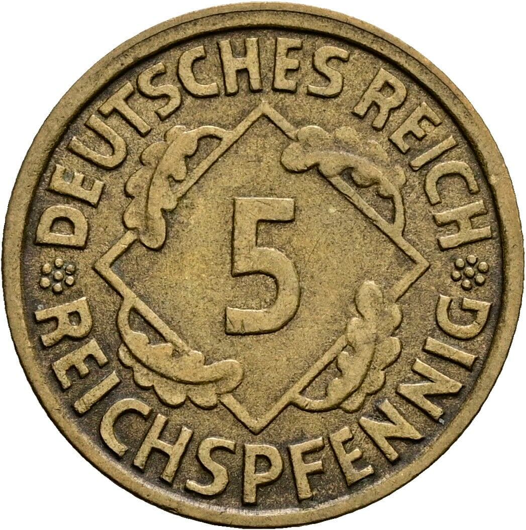 5 Reichspfennig