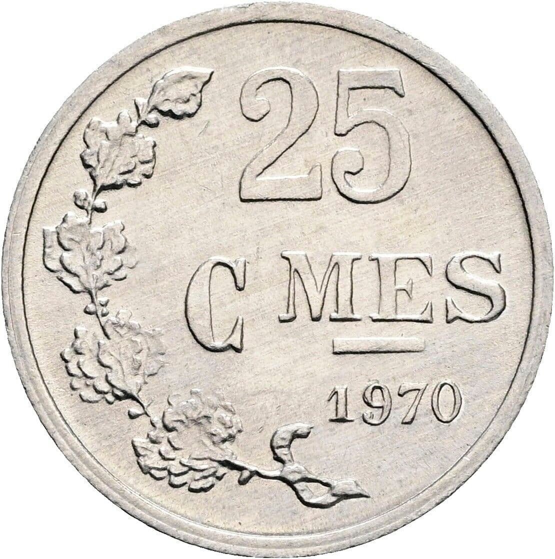 25 Centimes