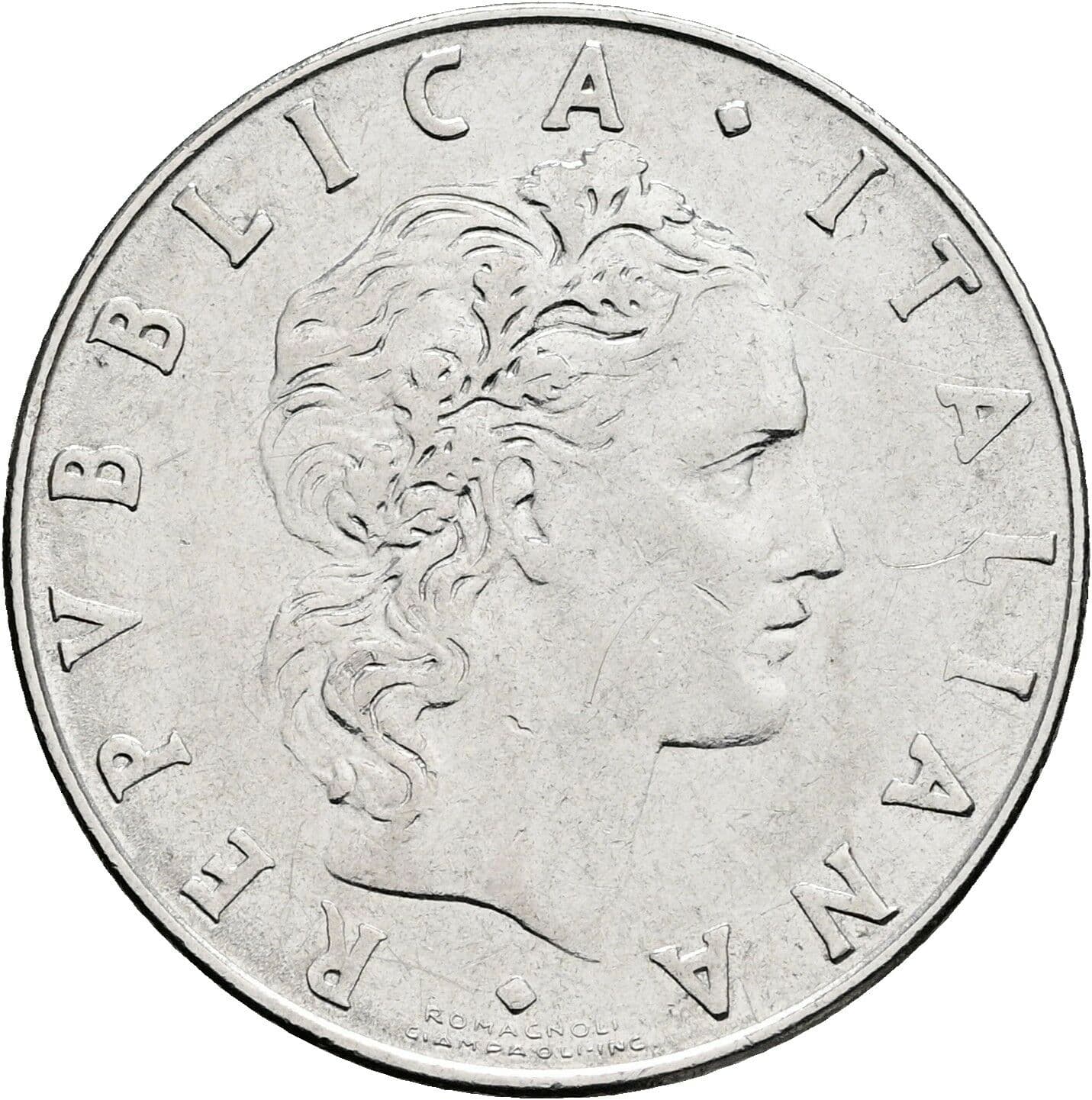 50 Lire 1981 – Vorderseite