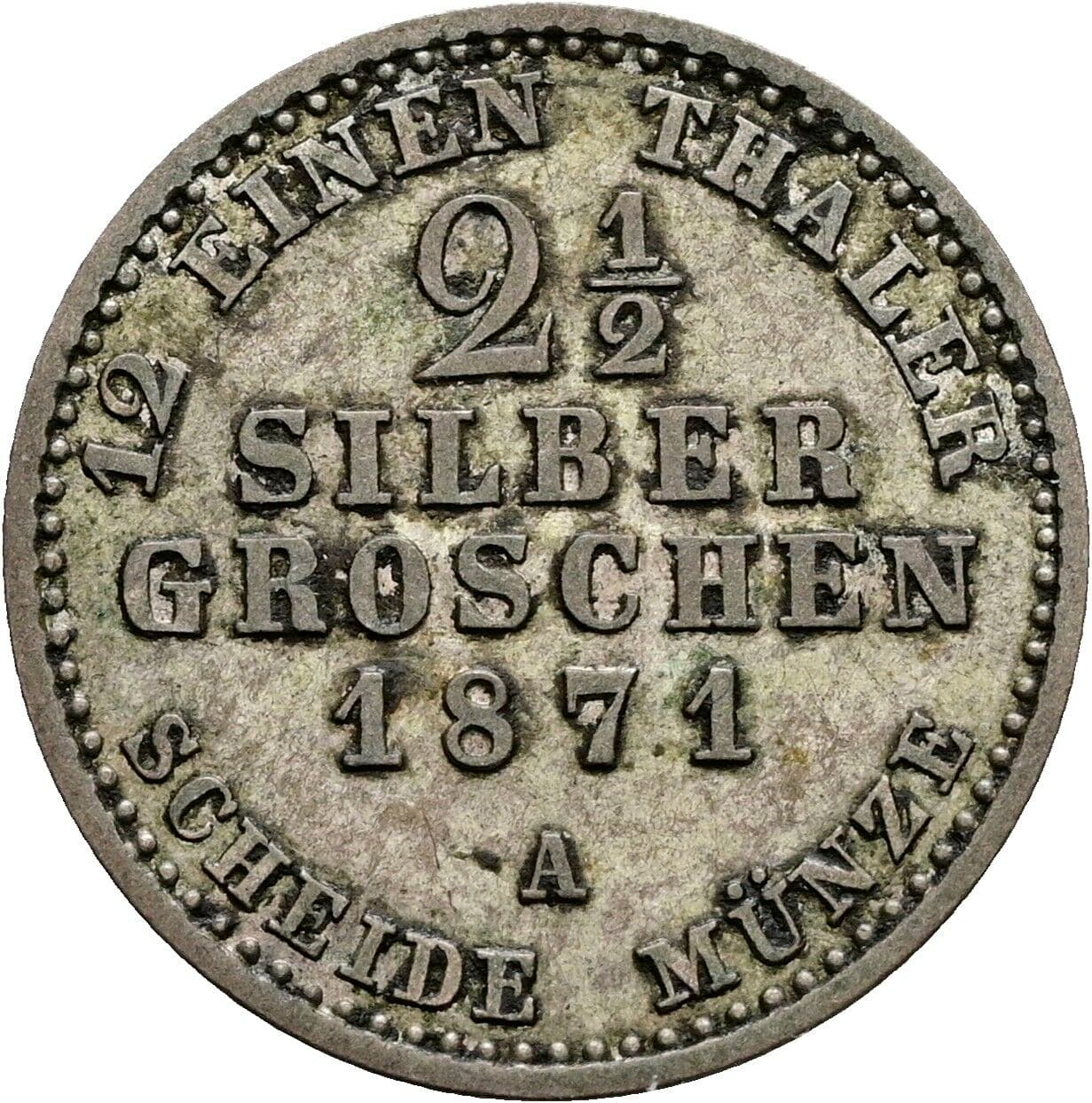 2 1/2 Silbergroschen