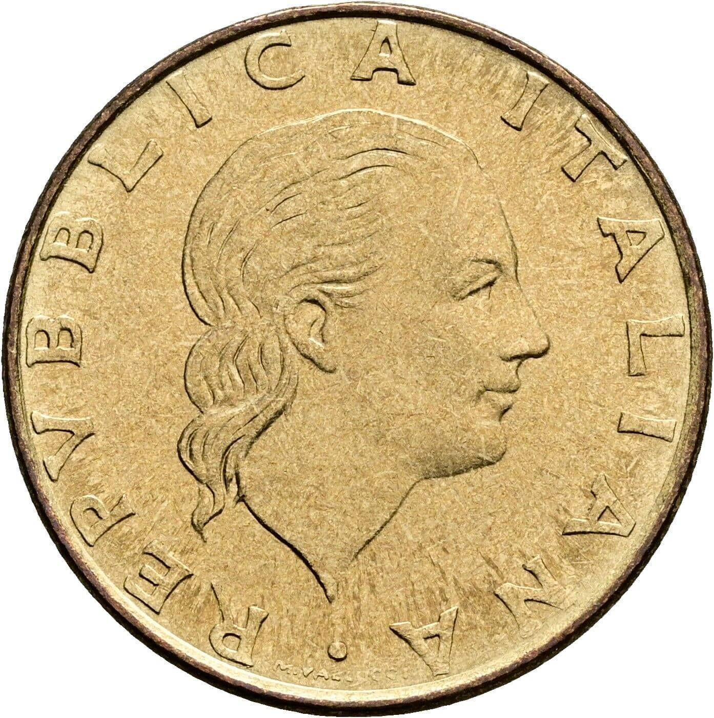 200 Lire 1978 – Vorderseite