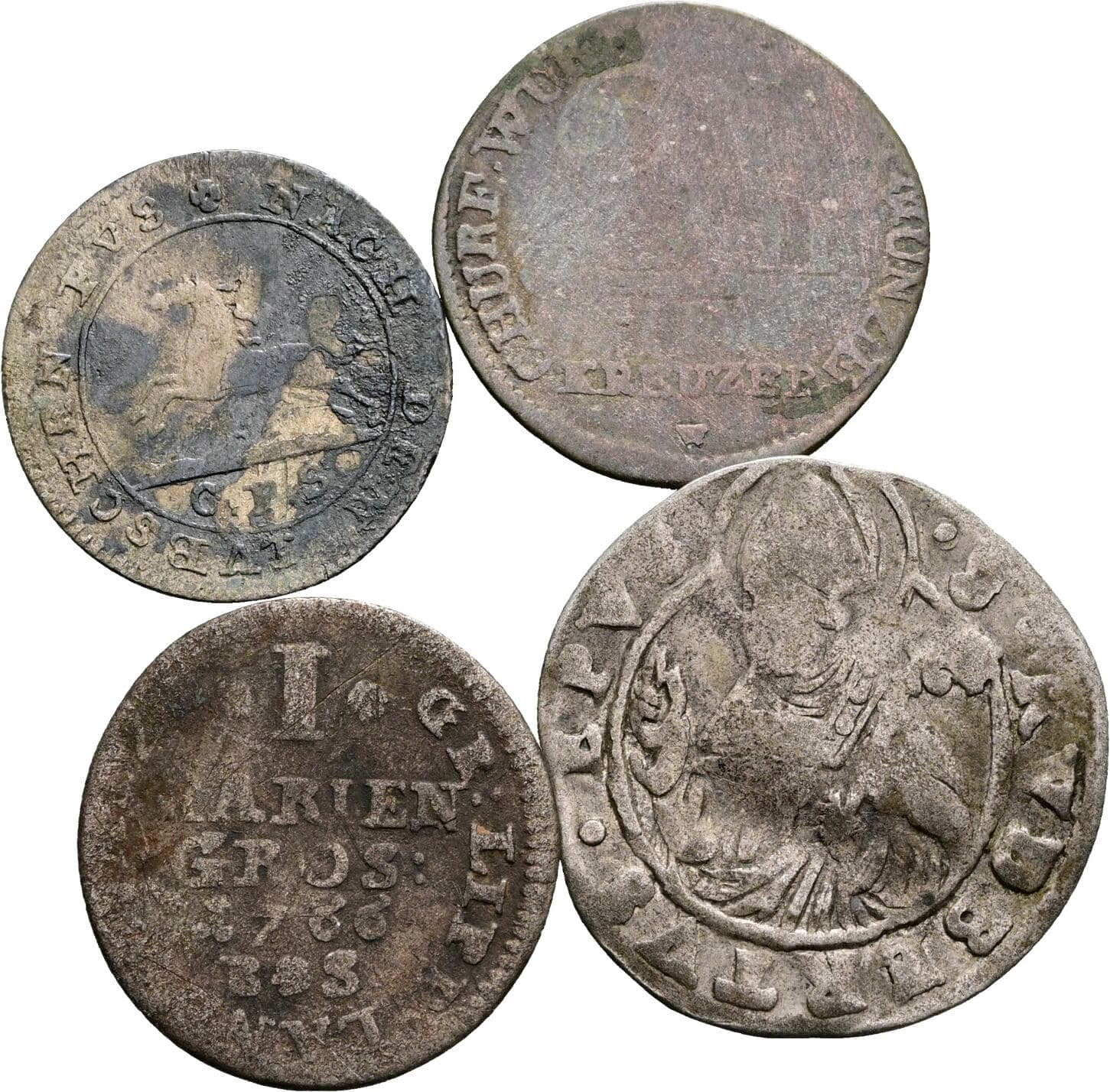Lot 4 Stk. – Vorderseite