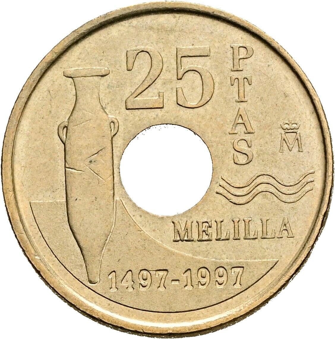 25 Pesetas