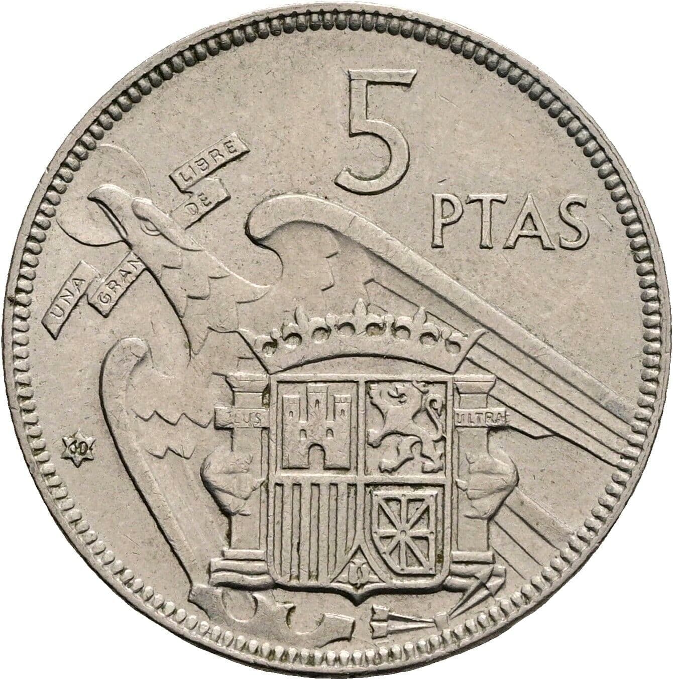5 Pesetas