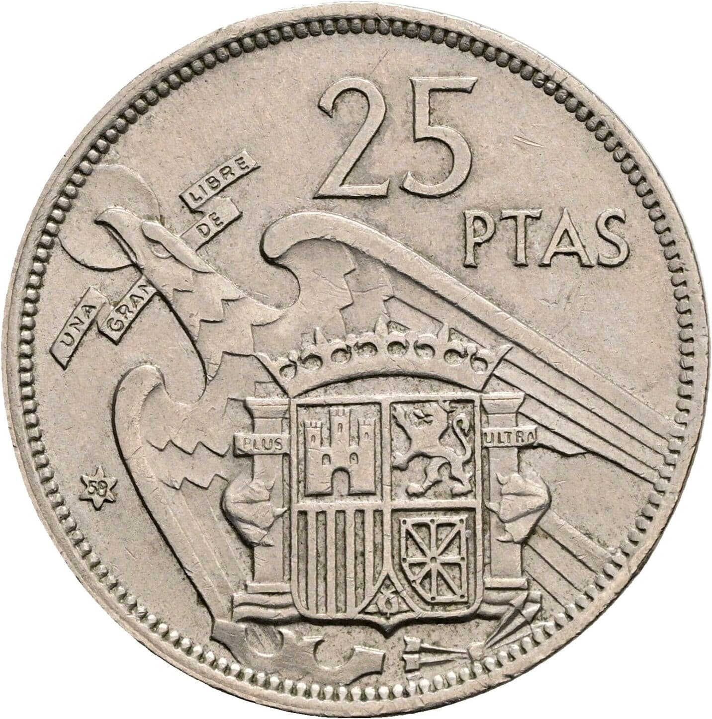 25 Pesetas
