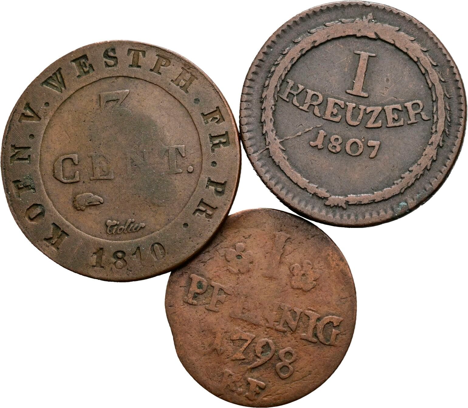 Lot 3 Stk. Kleinmünzen
