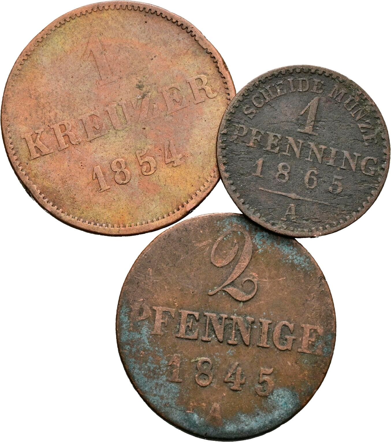 Lot 3 Stk. Kleinmünzen