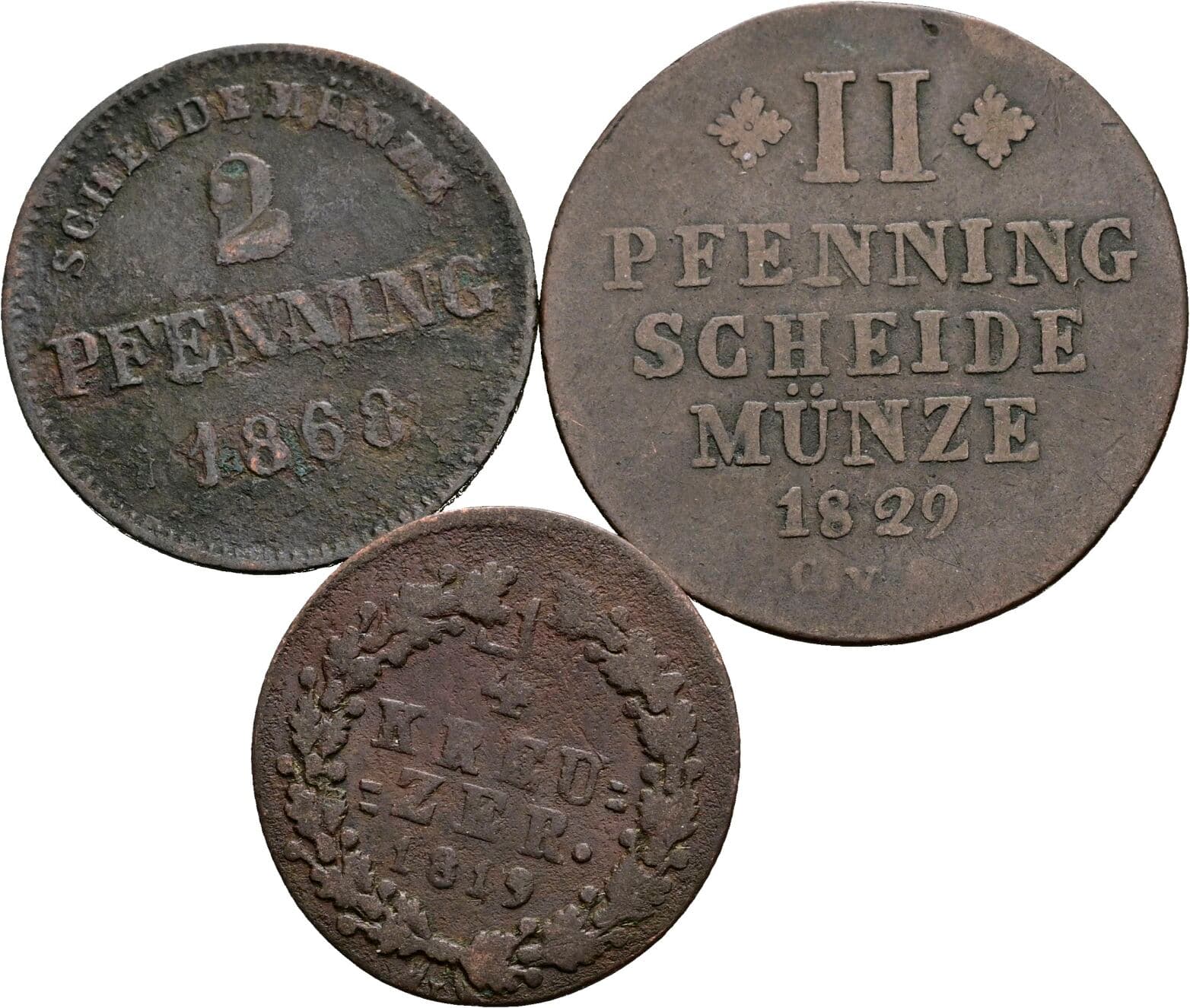 Lot 3 Stk. Kleinmünzen