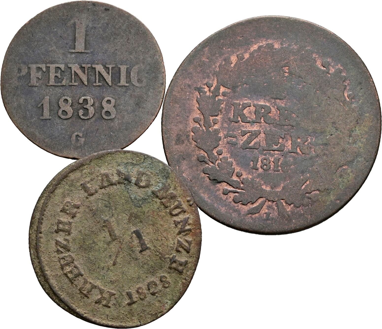 Lot 3 Stk. Kleinmünzen