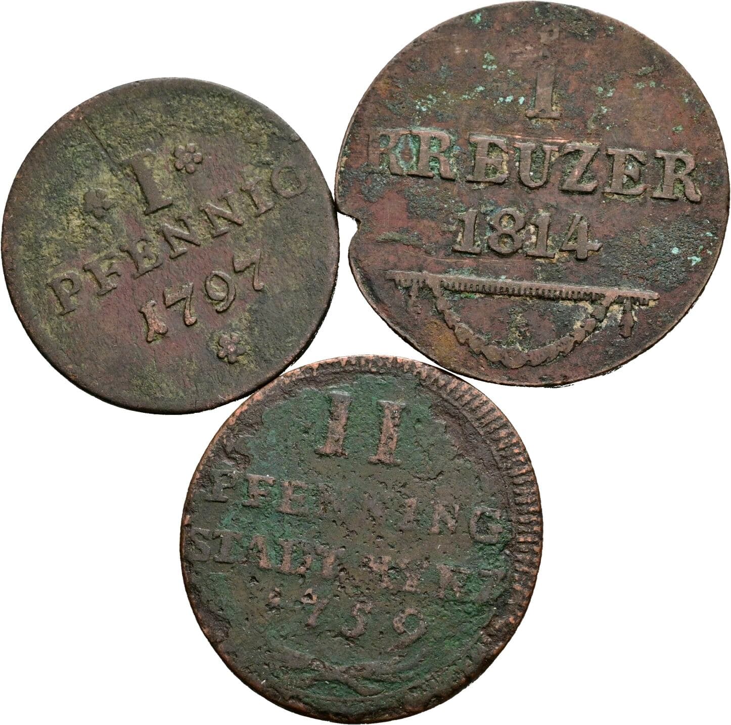 Lot 3 Stk. Kleinmünzen