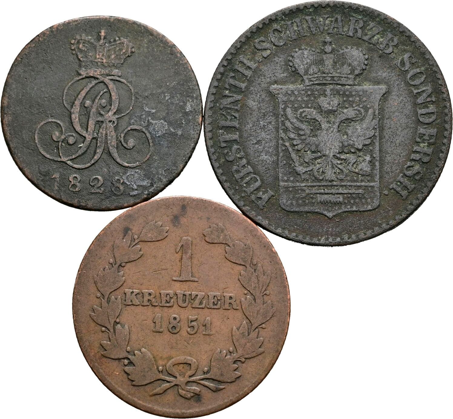 Lot 3 Stück Münzen