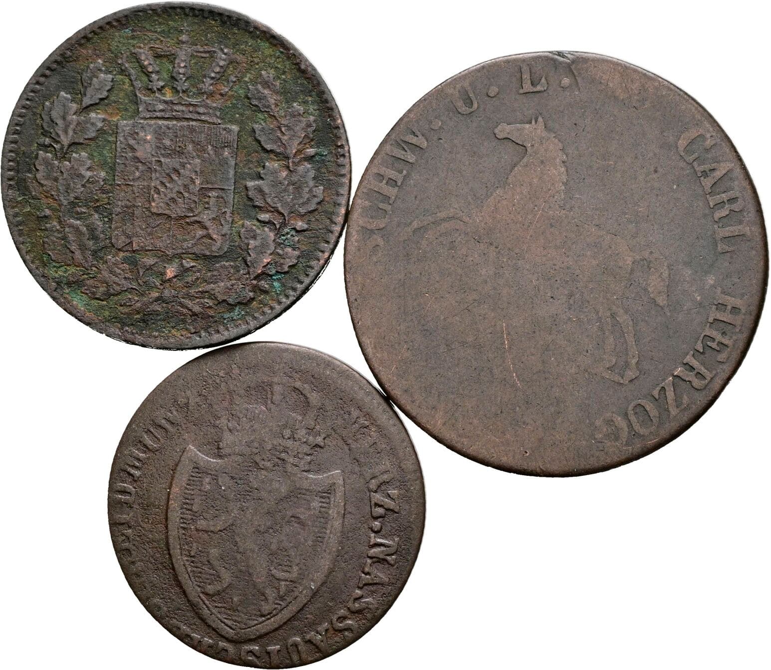 Lot 3 Stk. Kleinmünzen