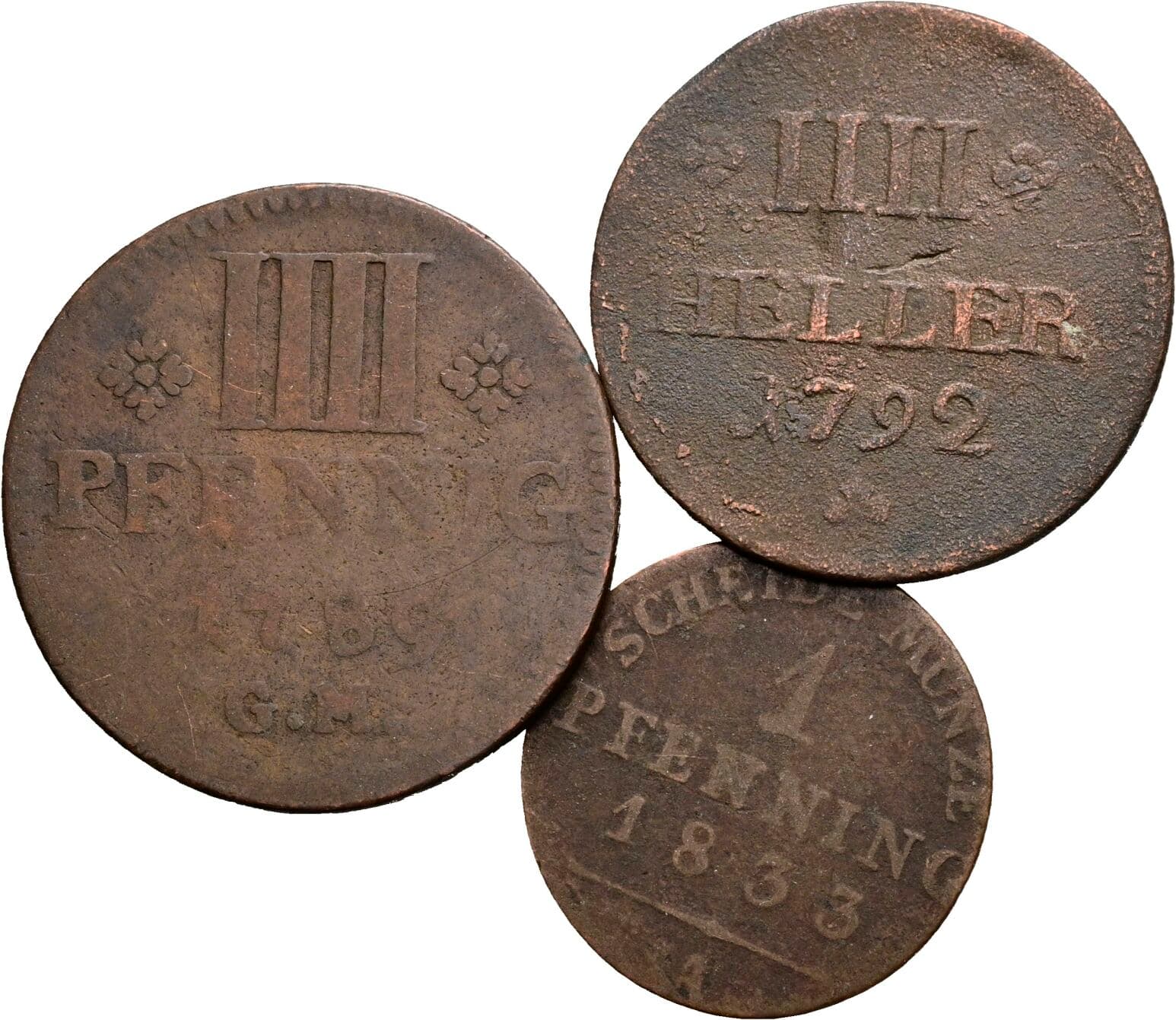 Lot 3 Stk. Kleinmünzen