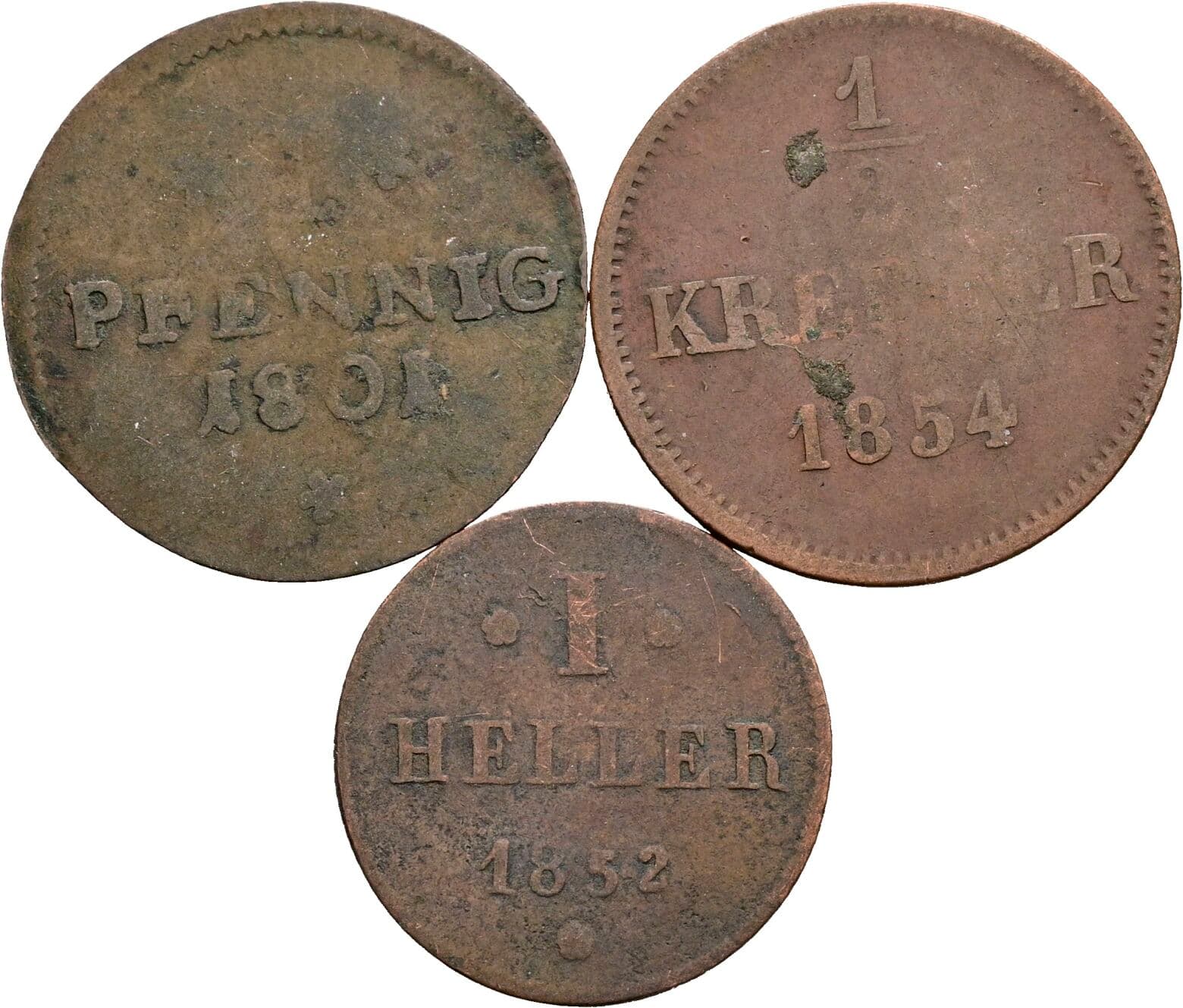 Lot 3 Stk. Kleinmünzen