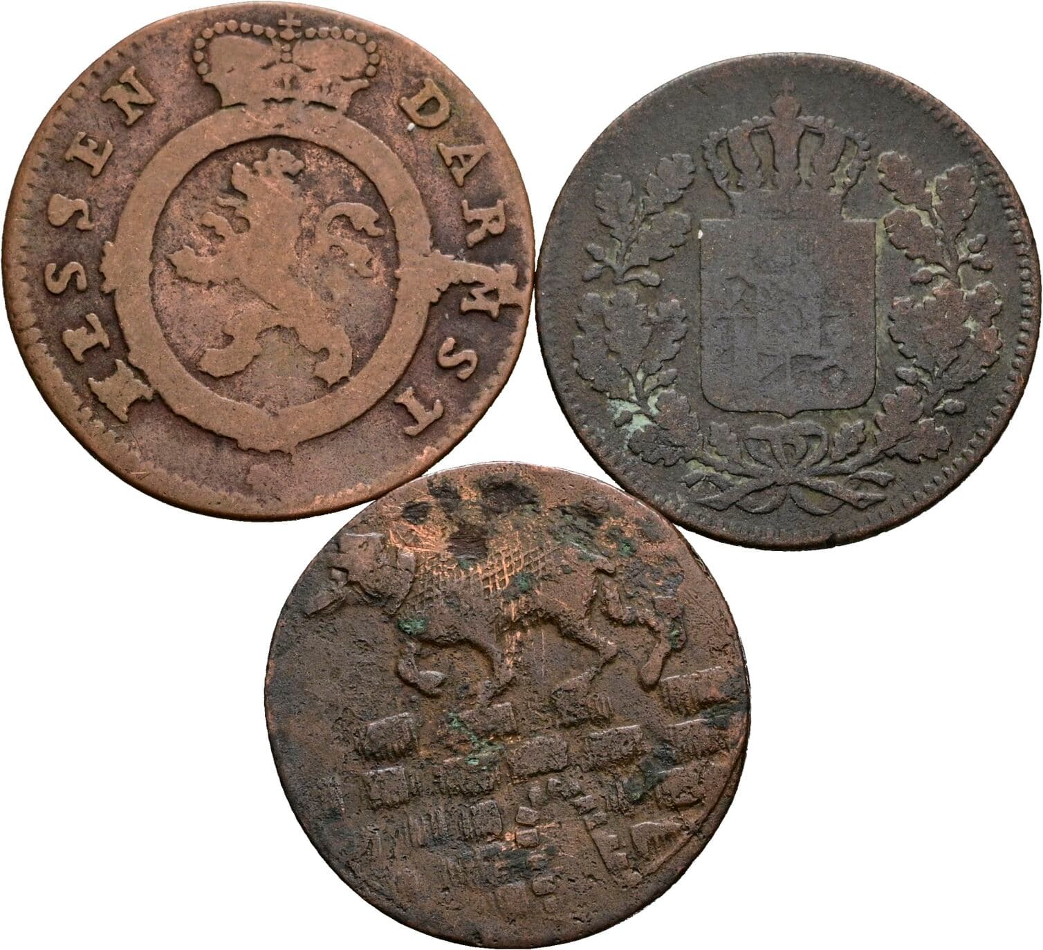 Lot 3 Stück Münzen – Rückseite