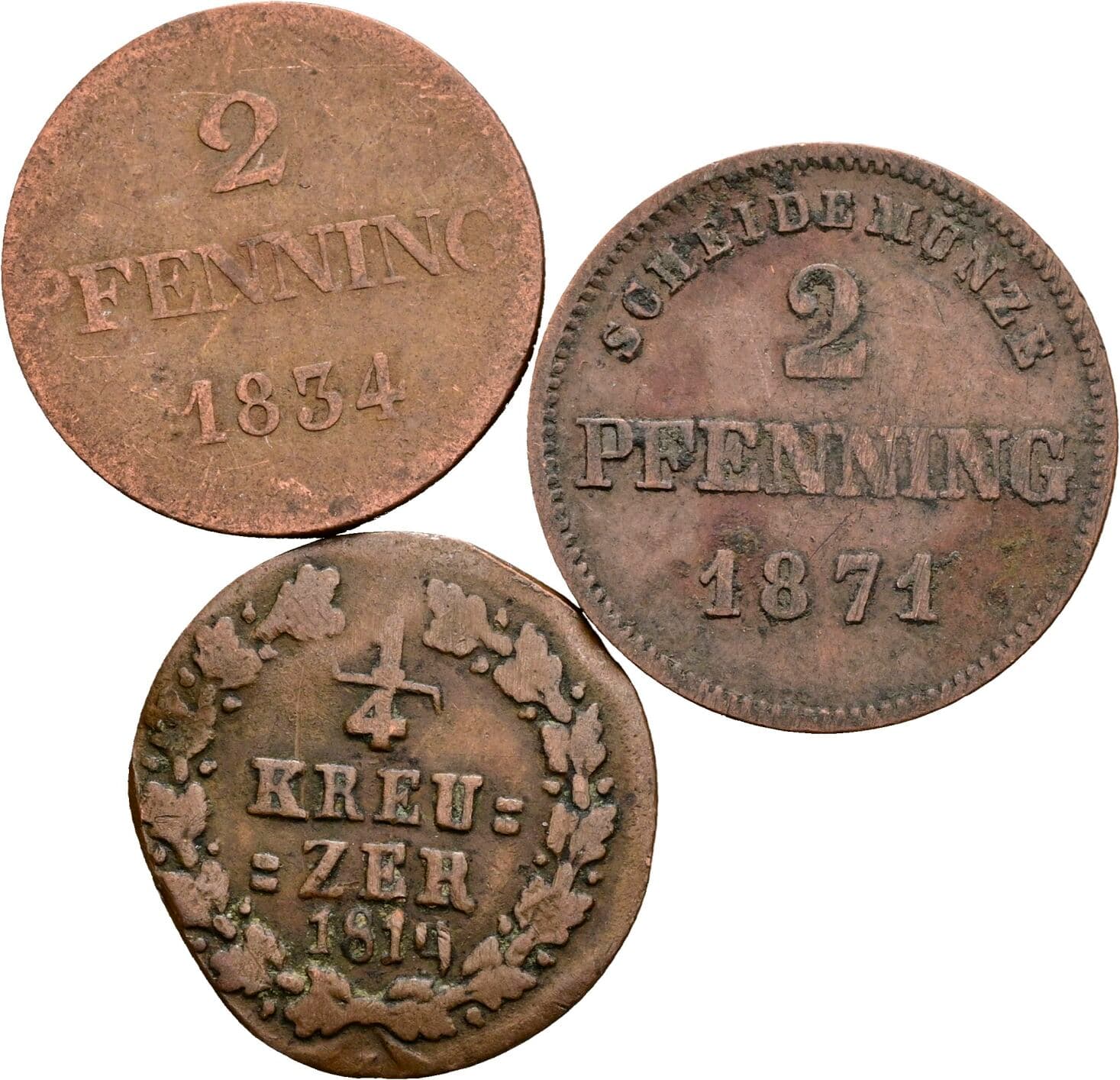 Lot 3 Stk. Kleinmünzen