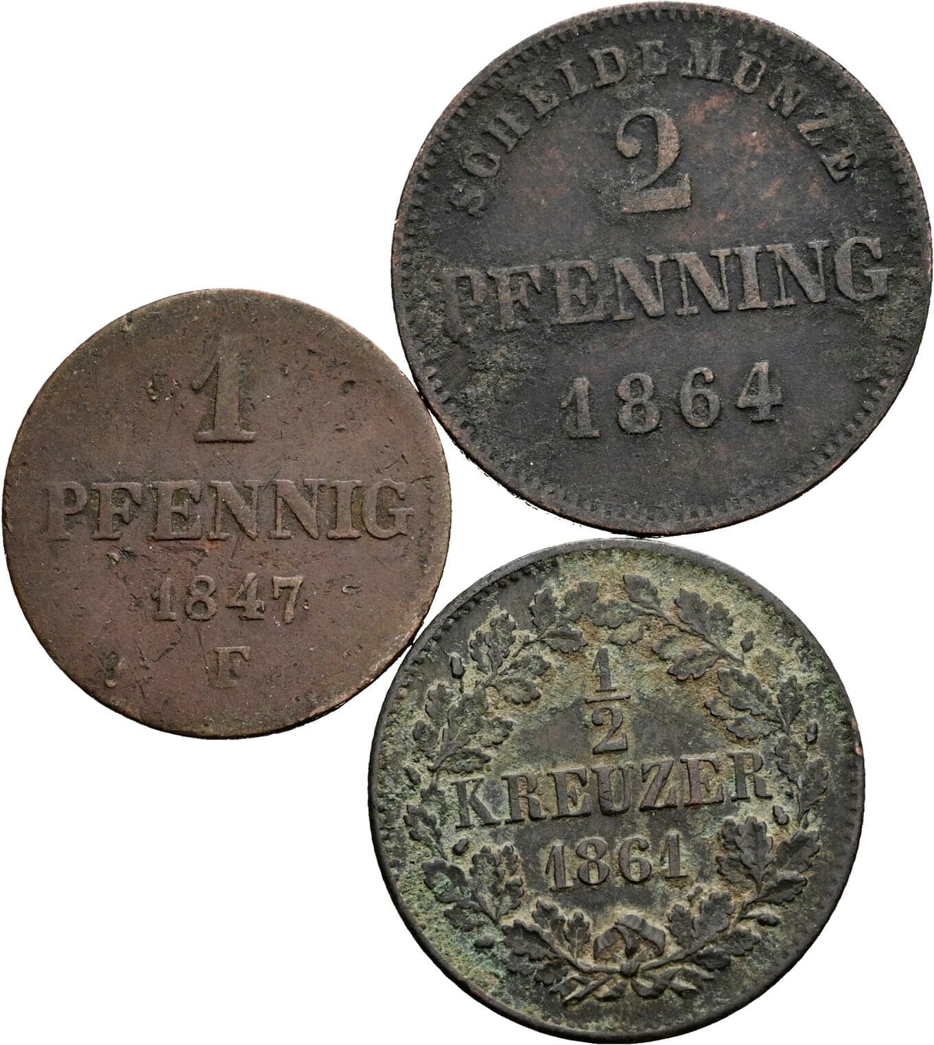 Lot 3 Stk. Kleinmünzen