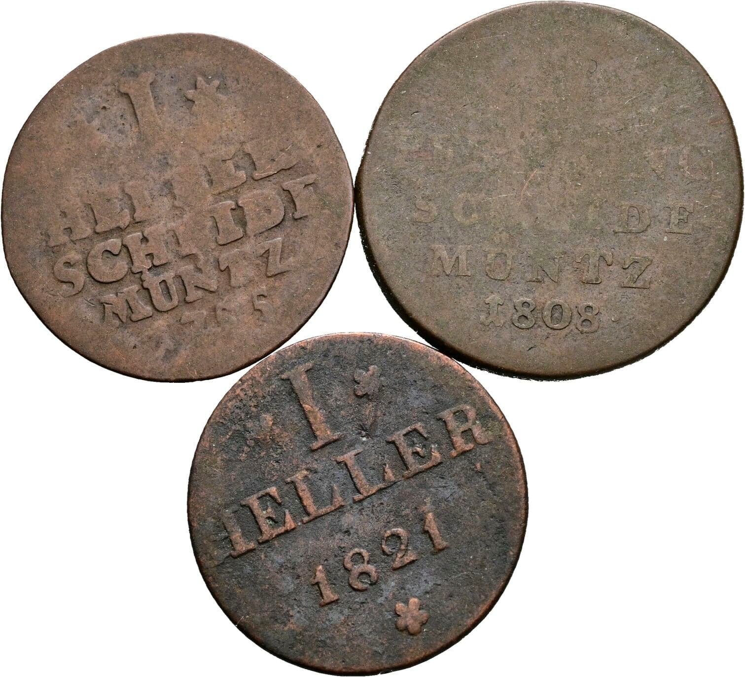 Lot 3 Stk. Kleinmünzen