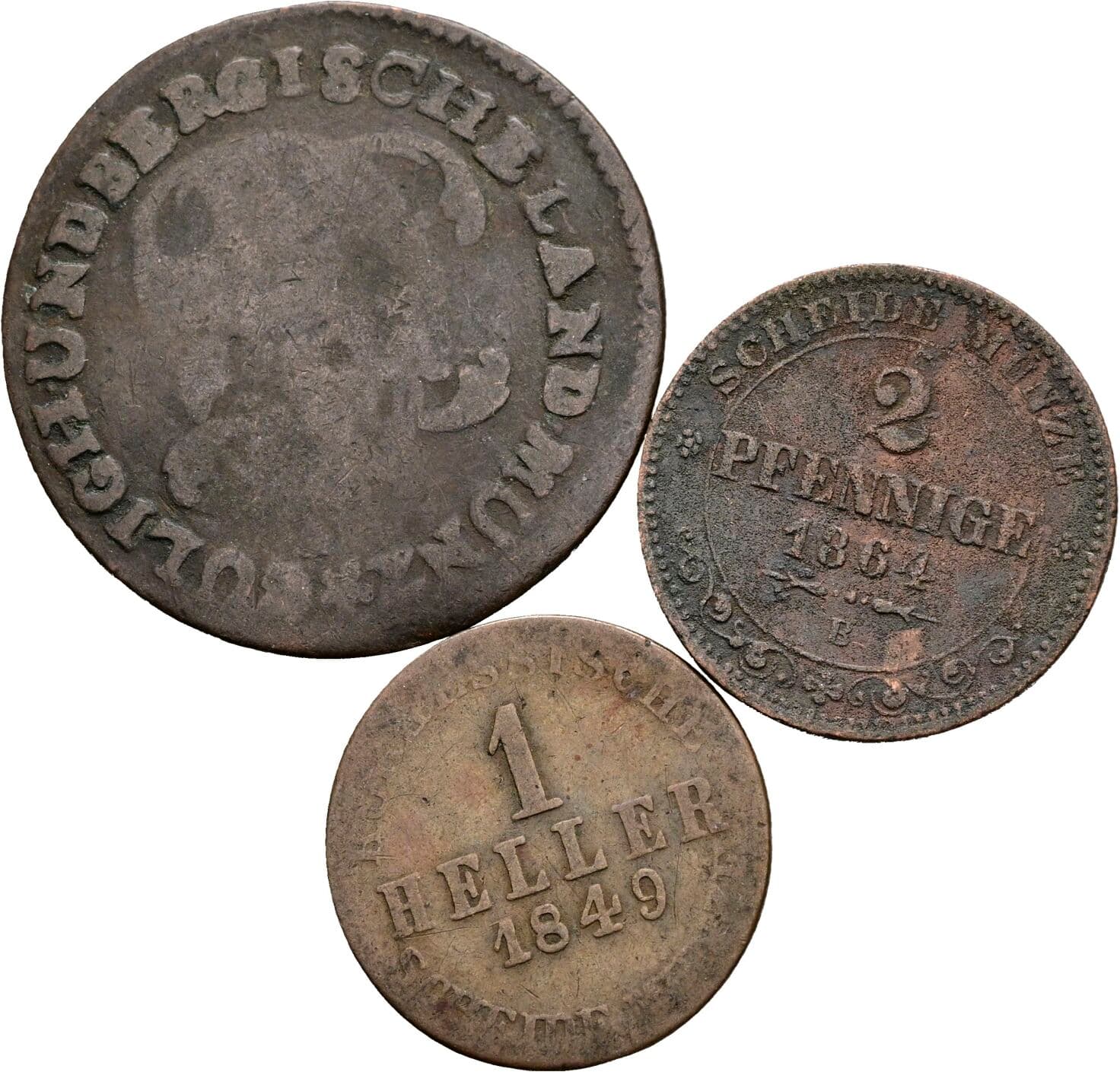 Lot 3 Stk. Kleinmünzen