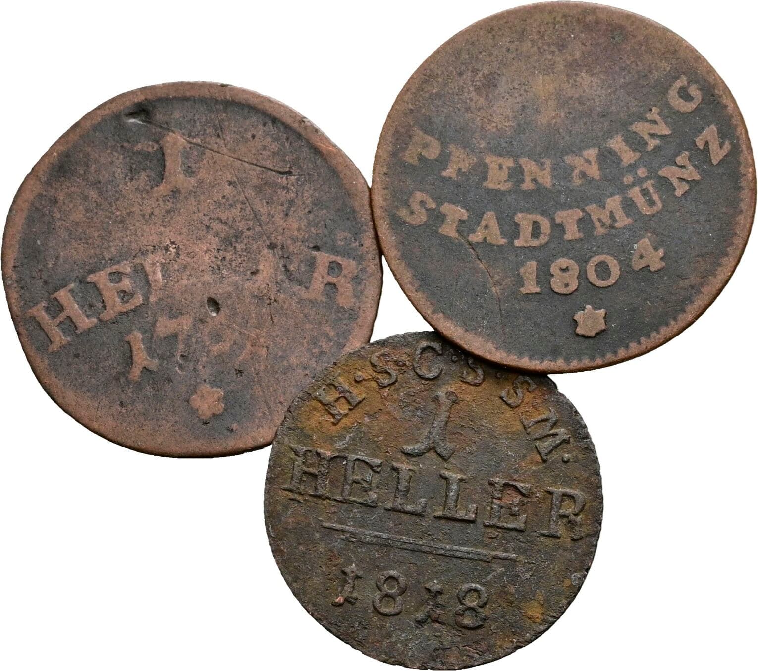 Lot 3 Stk. Kleinmünzen