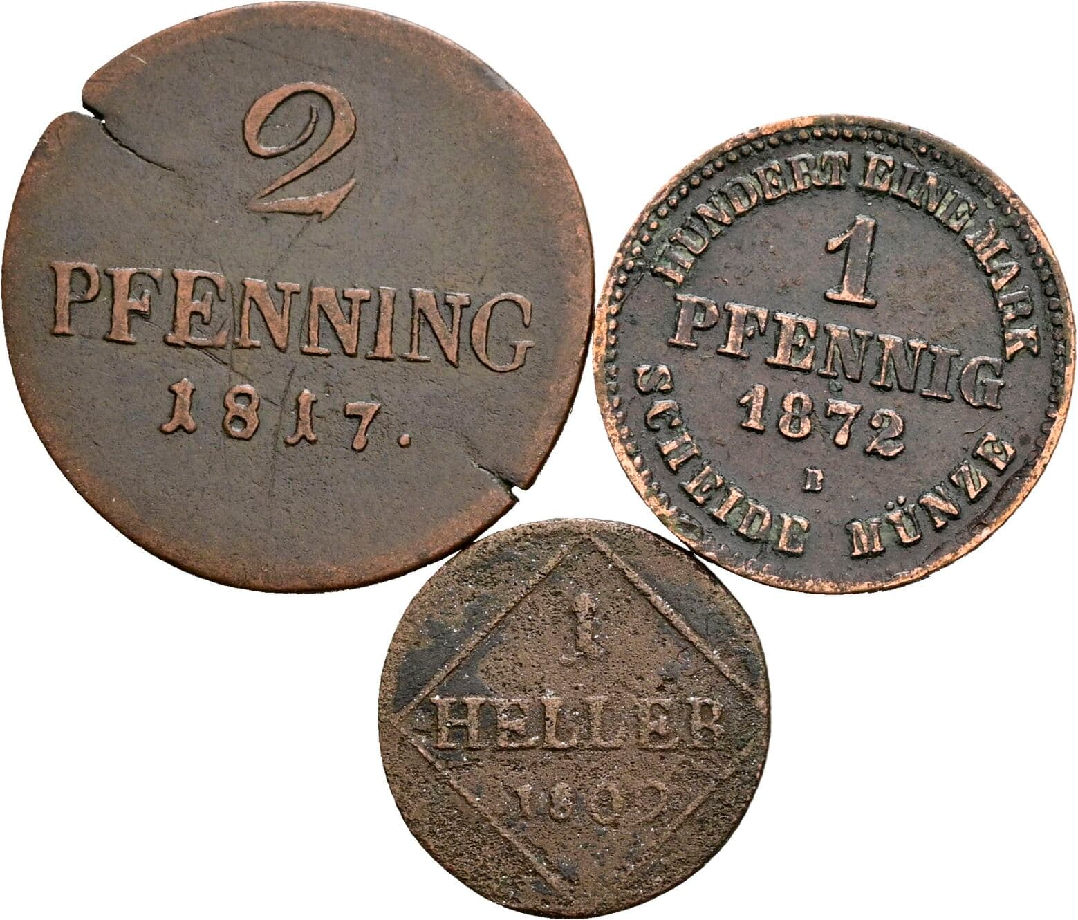Lot 3 Stk. Kleinmünzen