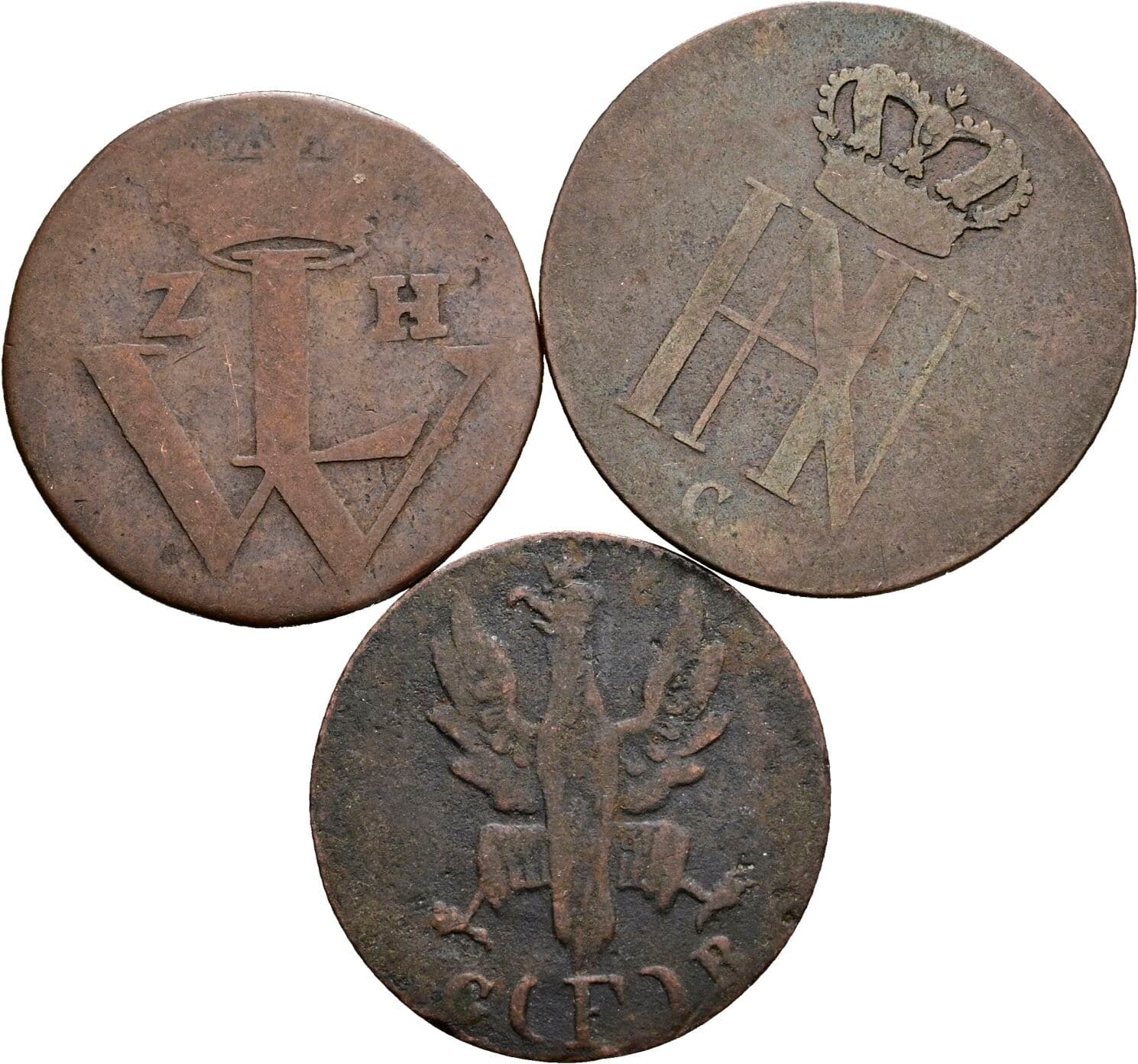 Lot 3 Stk. Kleinmünzen