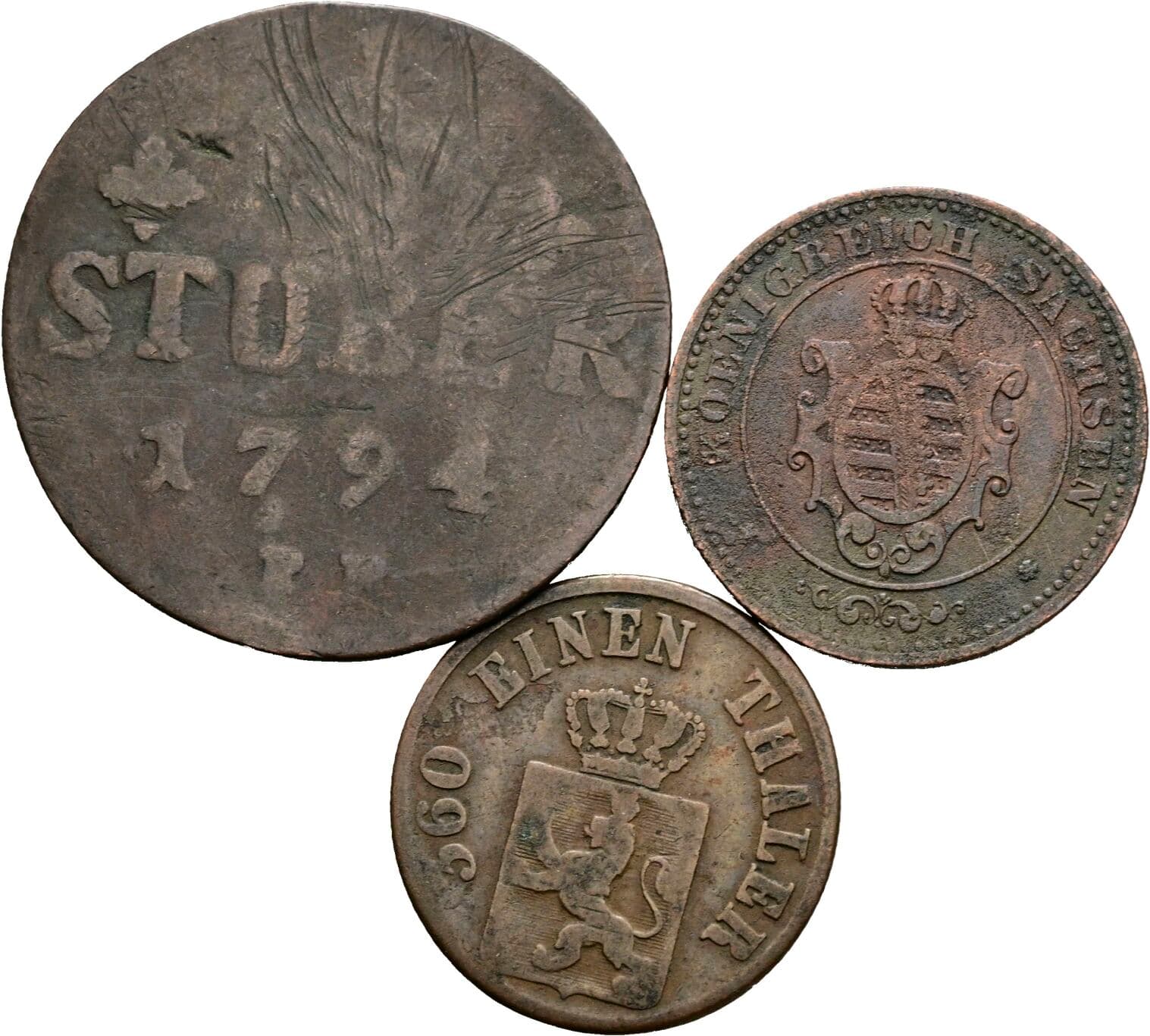 Lot 3 Stk. Kleinmünzen