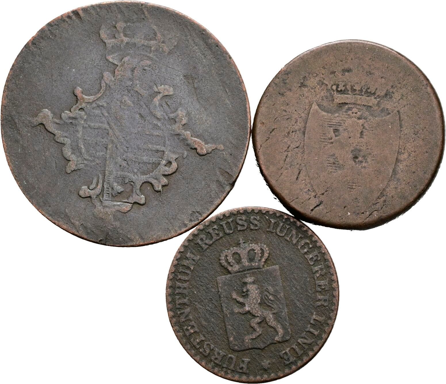 Lot 3 Stück Münzen