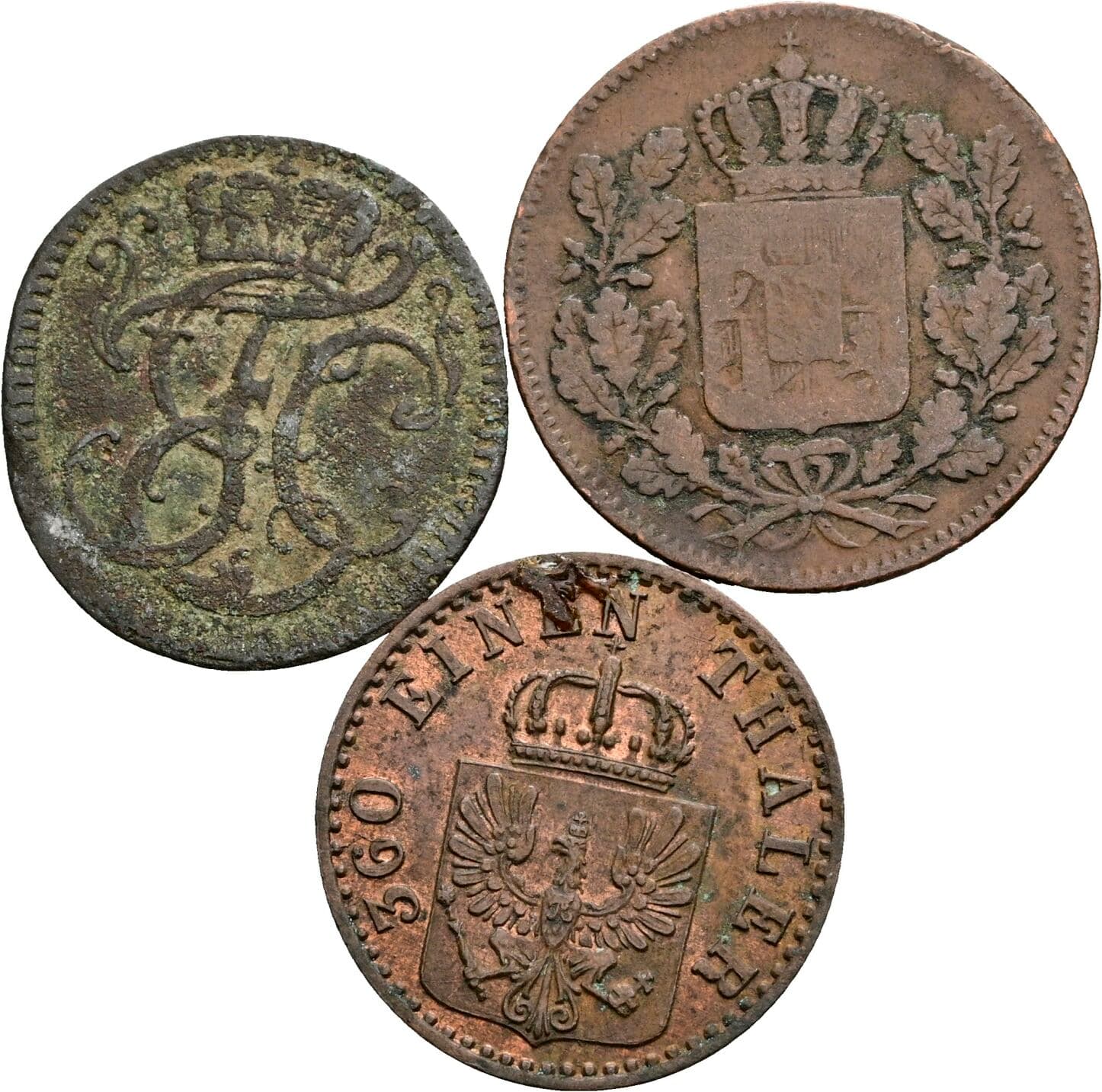 Lot 3 Stk. Kleinmünzen