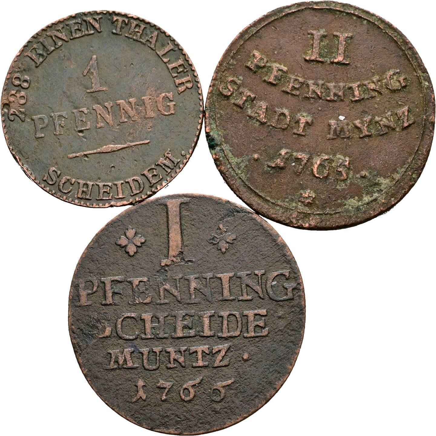 Lot 3 Stk. Kleinmünzen