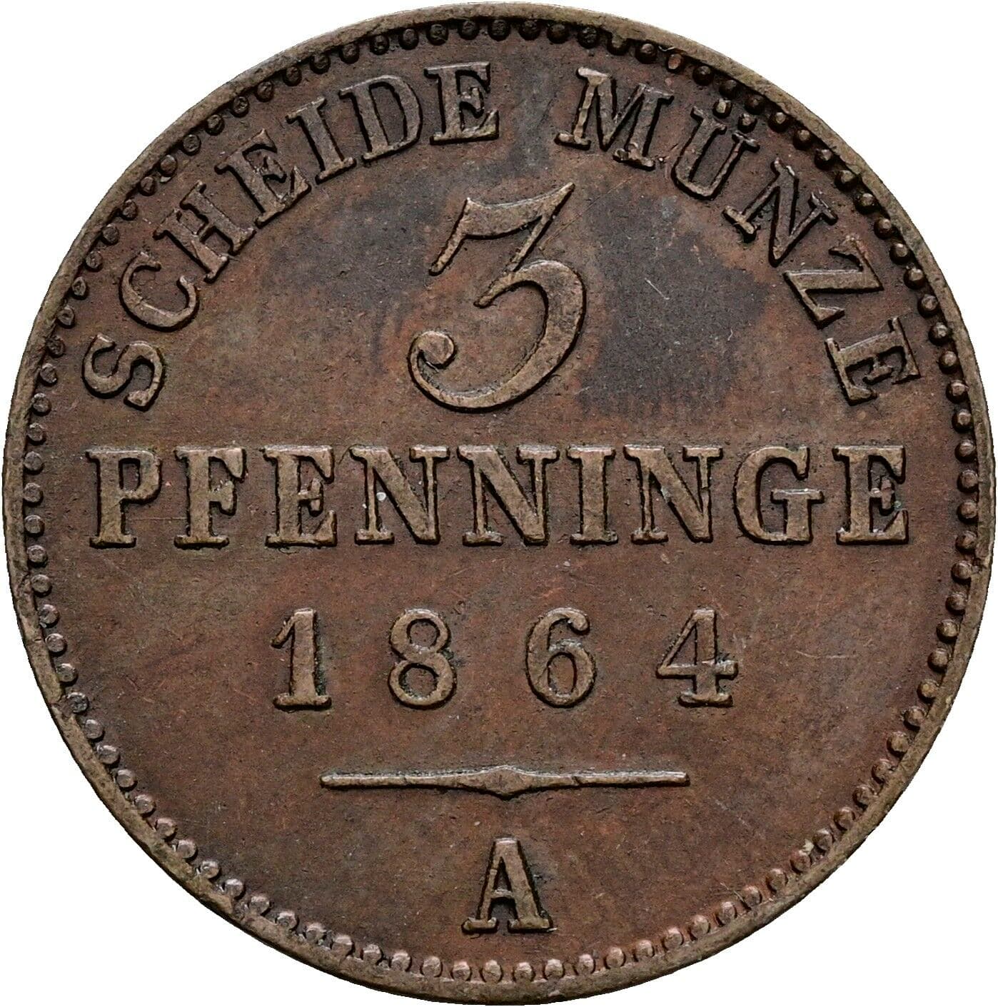 3 Pfennige