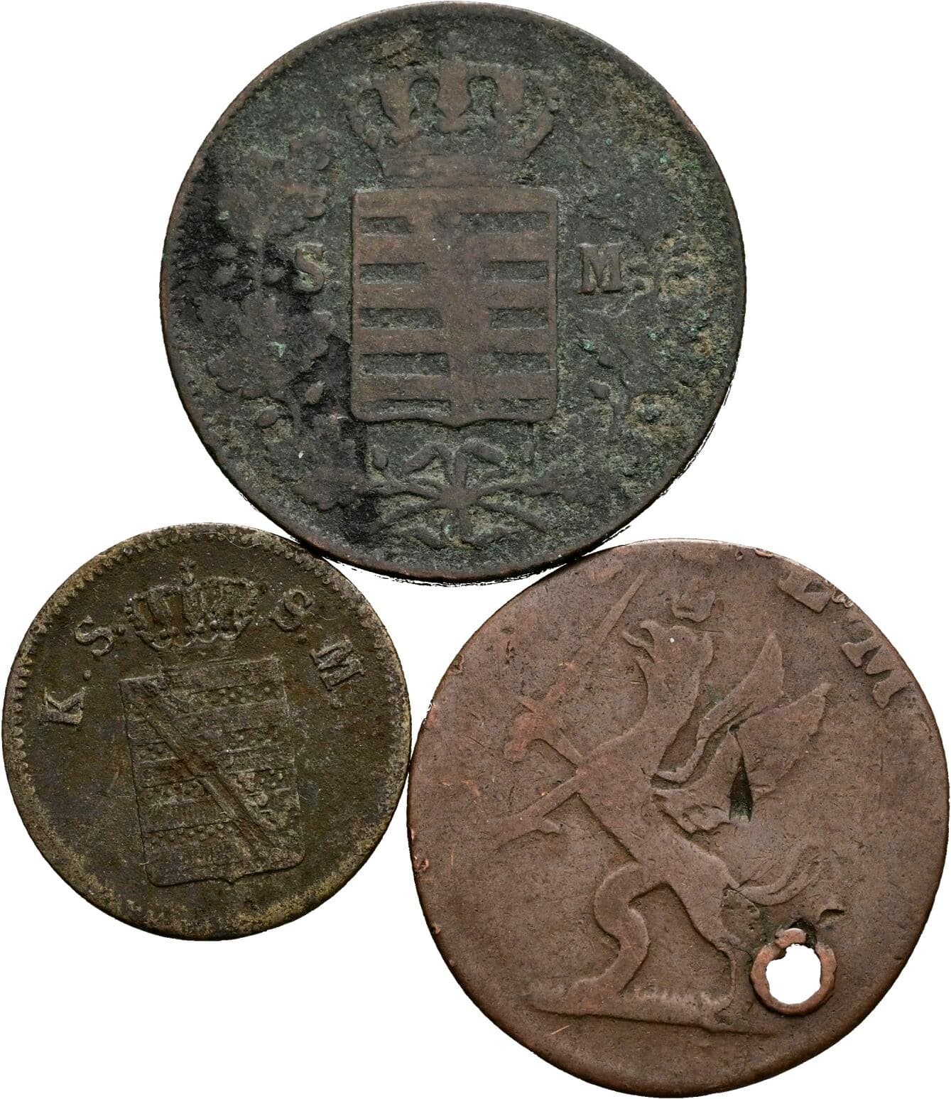 Lot 3 Stk. Kleinmünzen