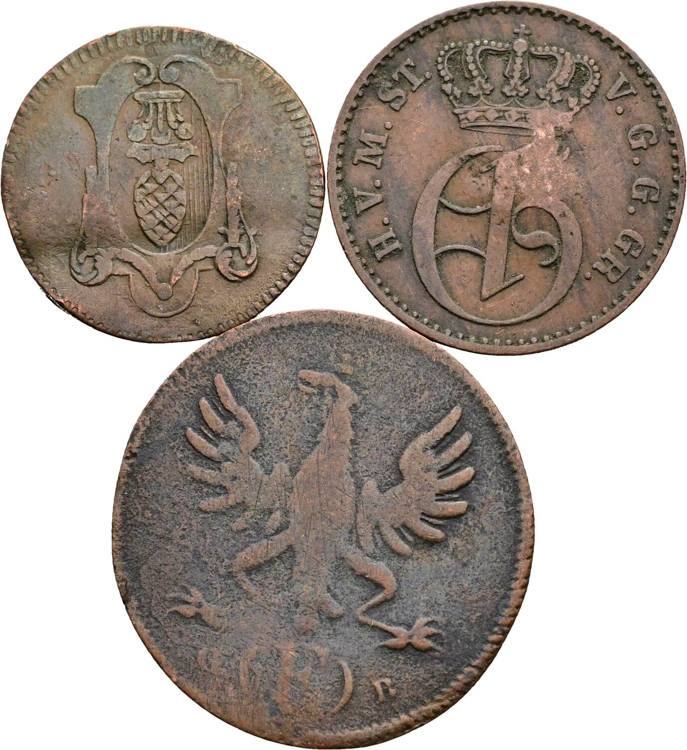 Lot 3 Stk. Kleinmünzen