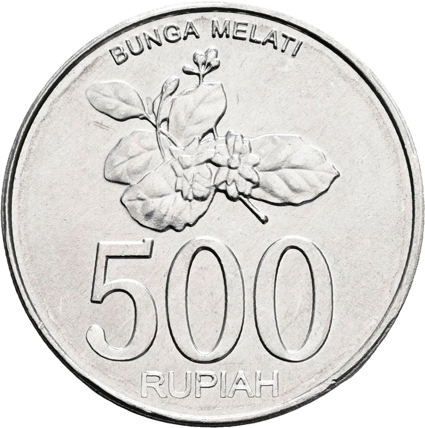 500 Rupiah 2003 – Vorderseite