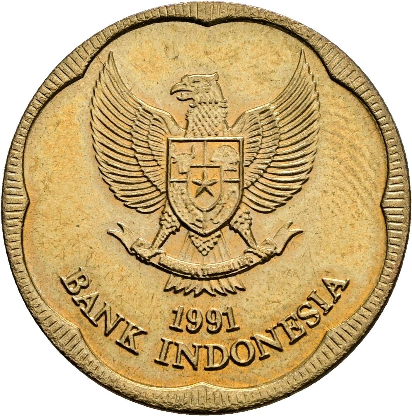 500 Rupiah 1991 – Vorderseite