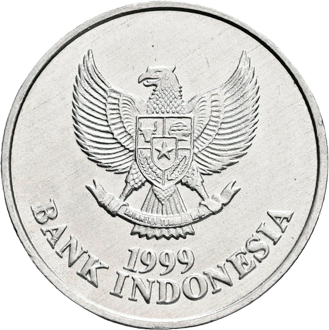 100 Rupiah 1999 – Rückseite