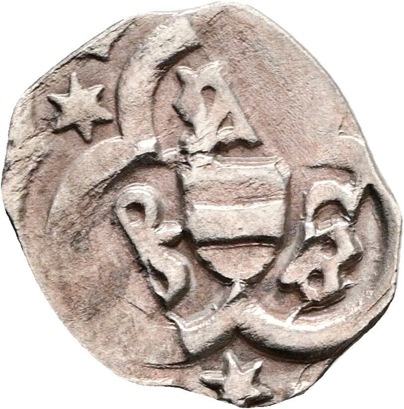 Wiener Pfennig Albrecht V. 1411-1439 – Vorderseite