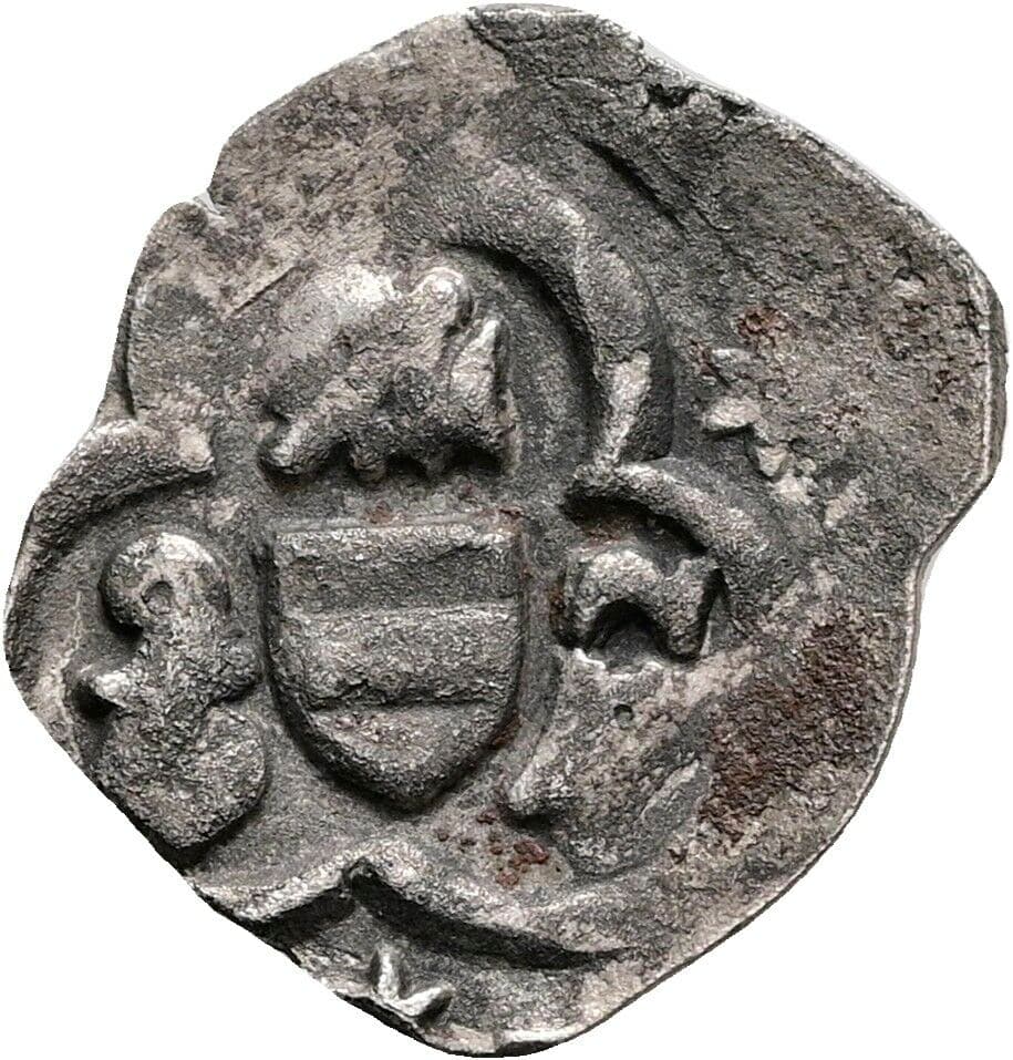 Pfennig Albrecht V. – Vorderseite