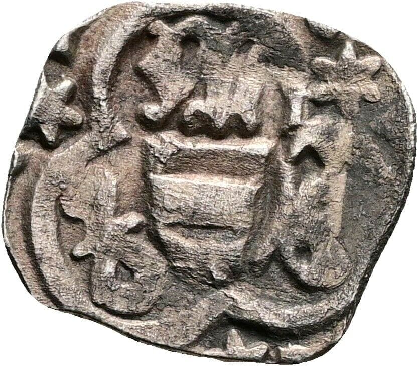 Wiener Pfennig Albrecht V. 1411-1439 – Vorderseite