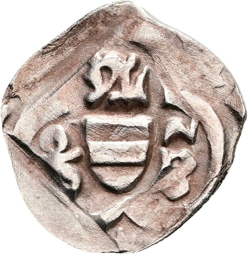 Wiener Pfennig Albrecht V. 1411-1439 – Vorderseite