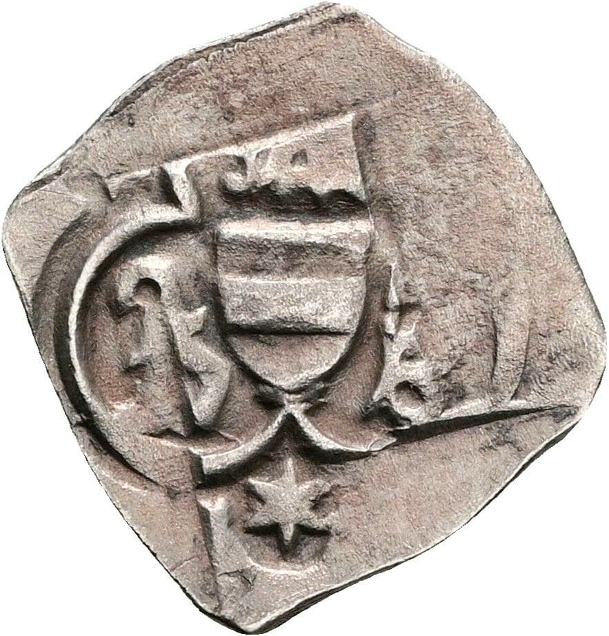Wiener Pfennig Albrecht V. 1411-1439 – Vorderseite