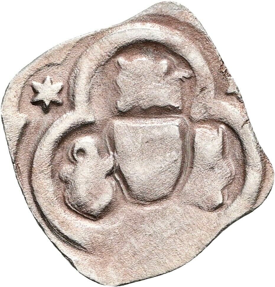 Wiener Pfennig Albrecht V. 1411-1439 – Vorderseite