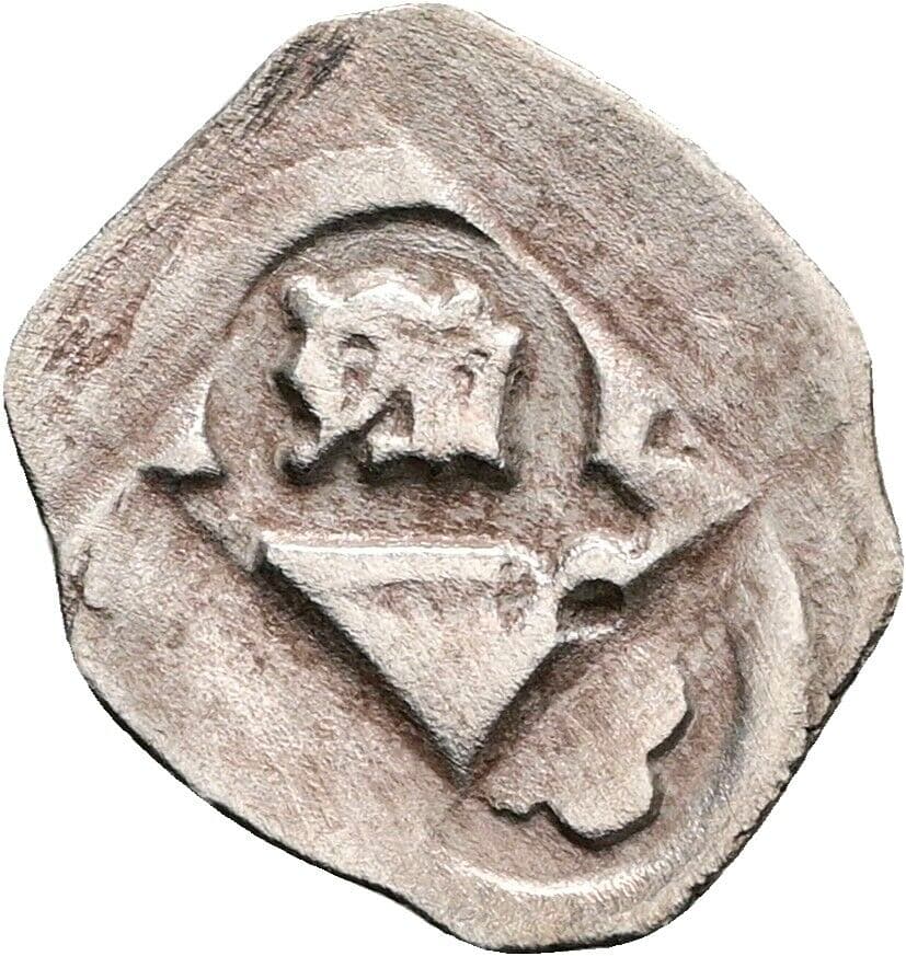 Wiener Pfennig Albrecht V. 1411-1439 – Vorderseite