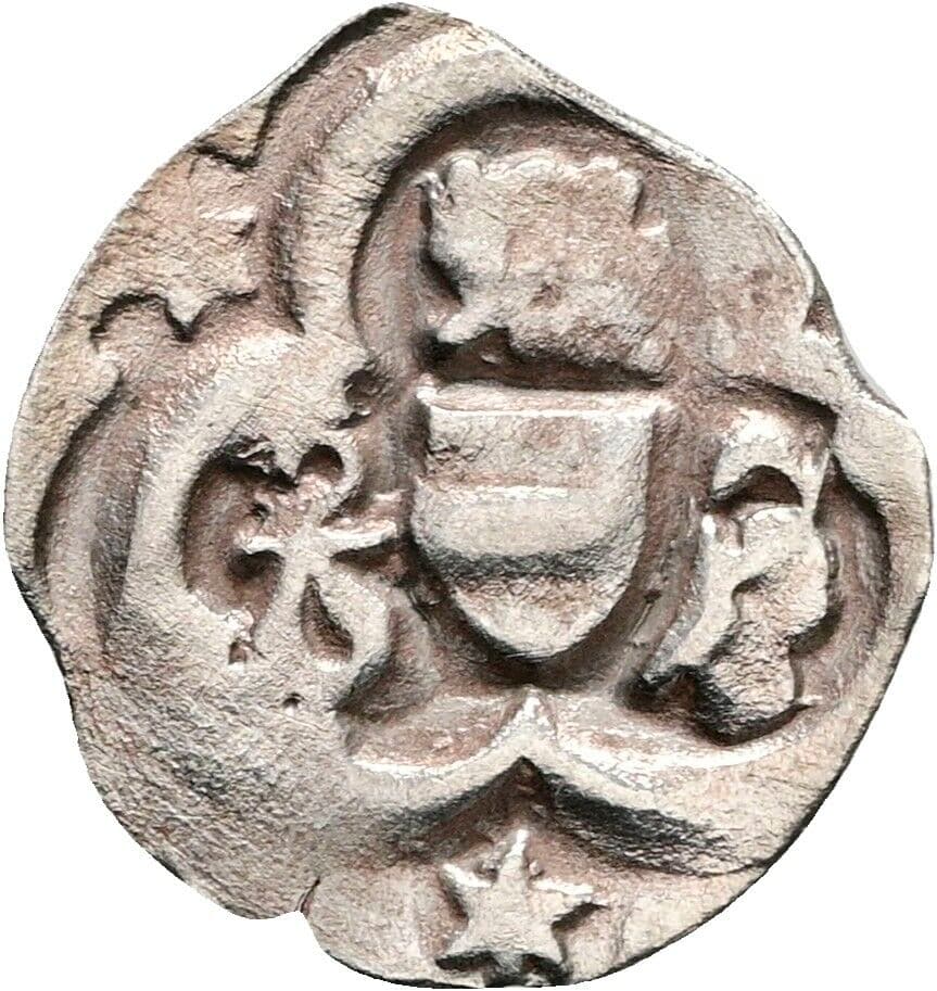 Wiener Pfennig Albrecht V. 1411-1439 – Vorderseite