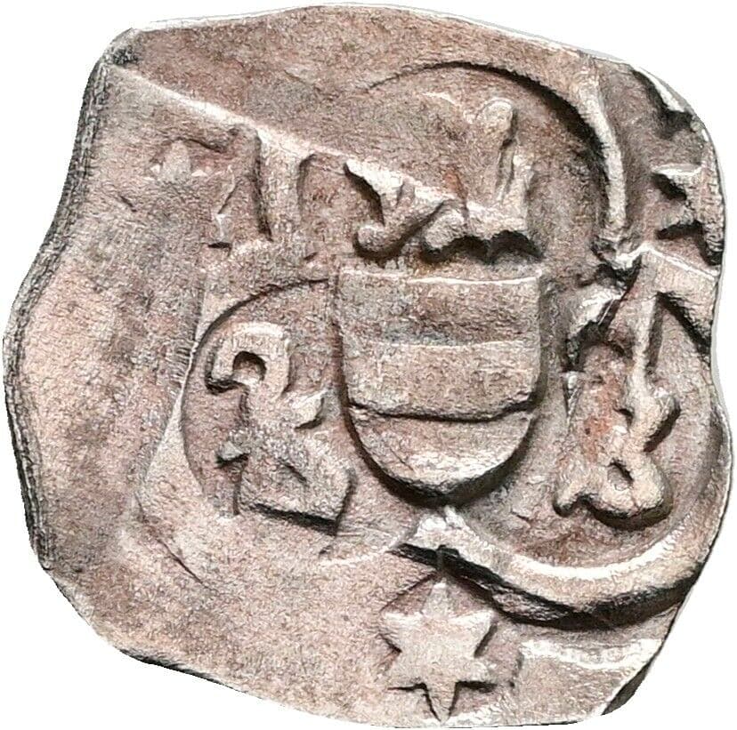 Pfennig Albrecht V. 1411-1439 – Vorderseite