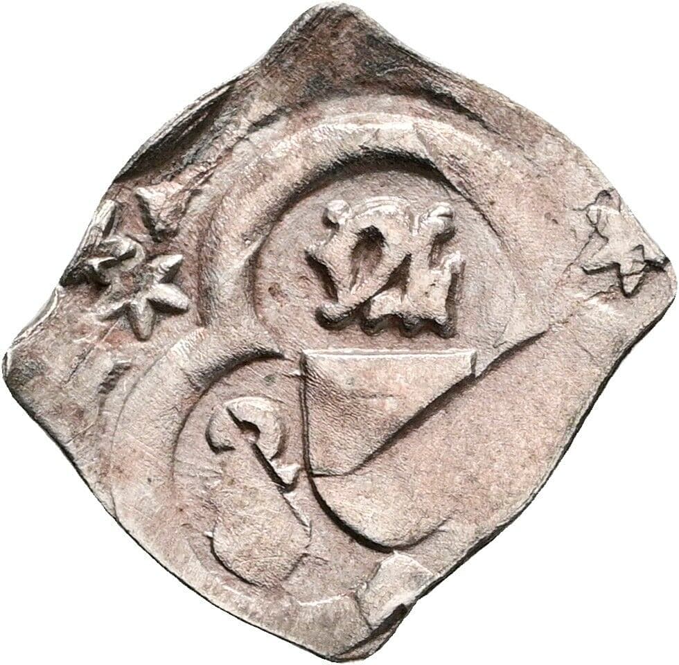 Wiener Pfennig Albrecht V. 1411-1439 – Vorderseite