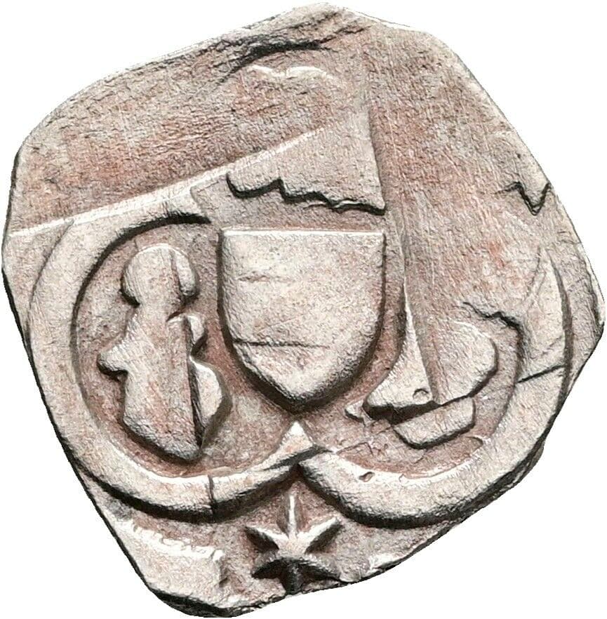 Wiener Pfennig Albrecht V. 1411-1439 – Vorderseite