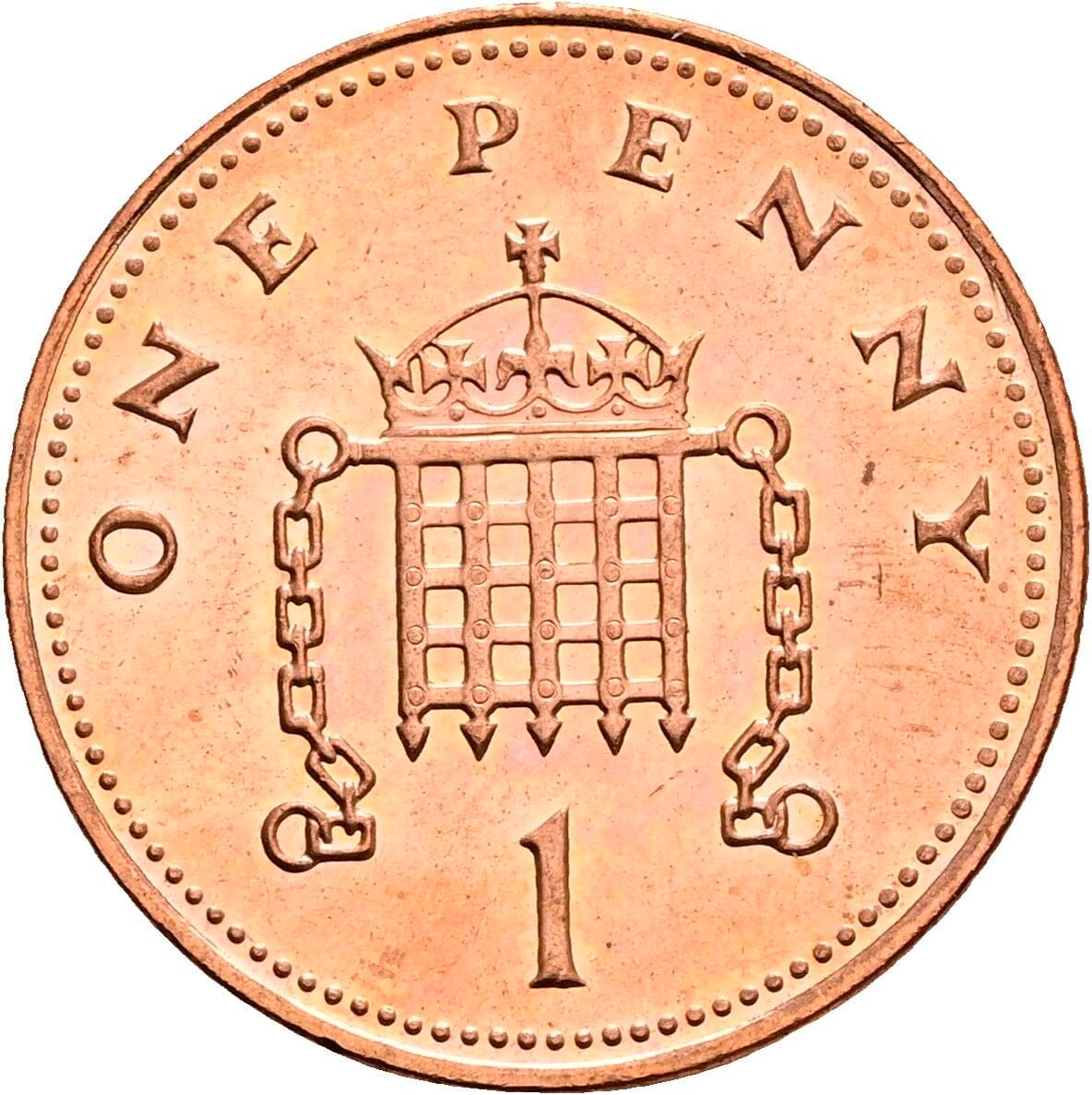 1 Penny Elisabeth II. 1952-2022 2003 – Rückseite